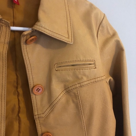 H & M Leather Jacket Size 4 - Picture 5 of 6